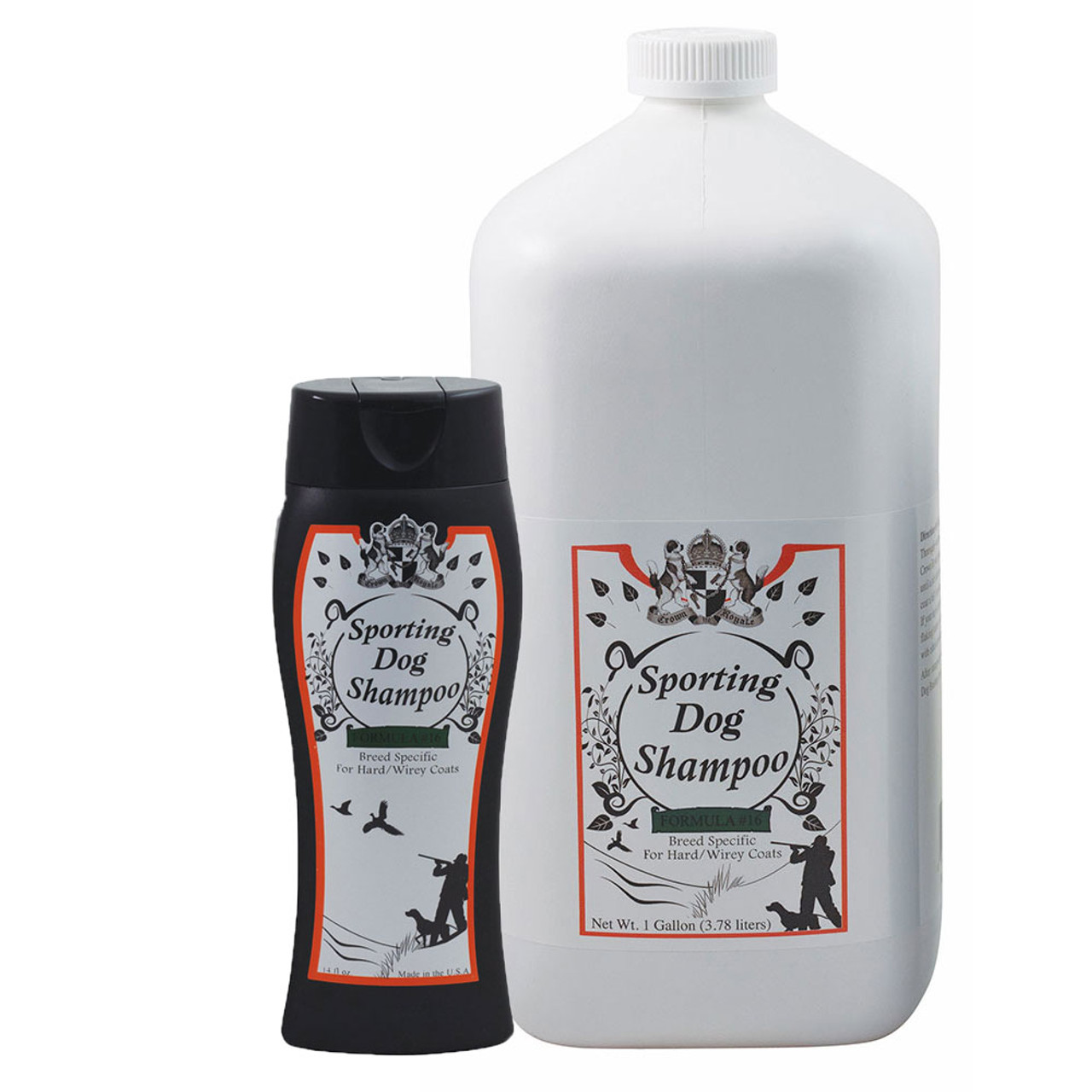 Crown Royale Sporting Dog Formula #16 Shampoo for Hard and Wiry Coats 