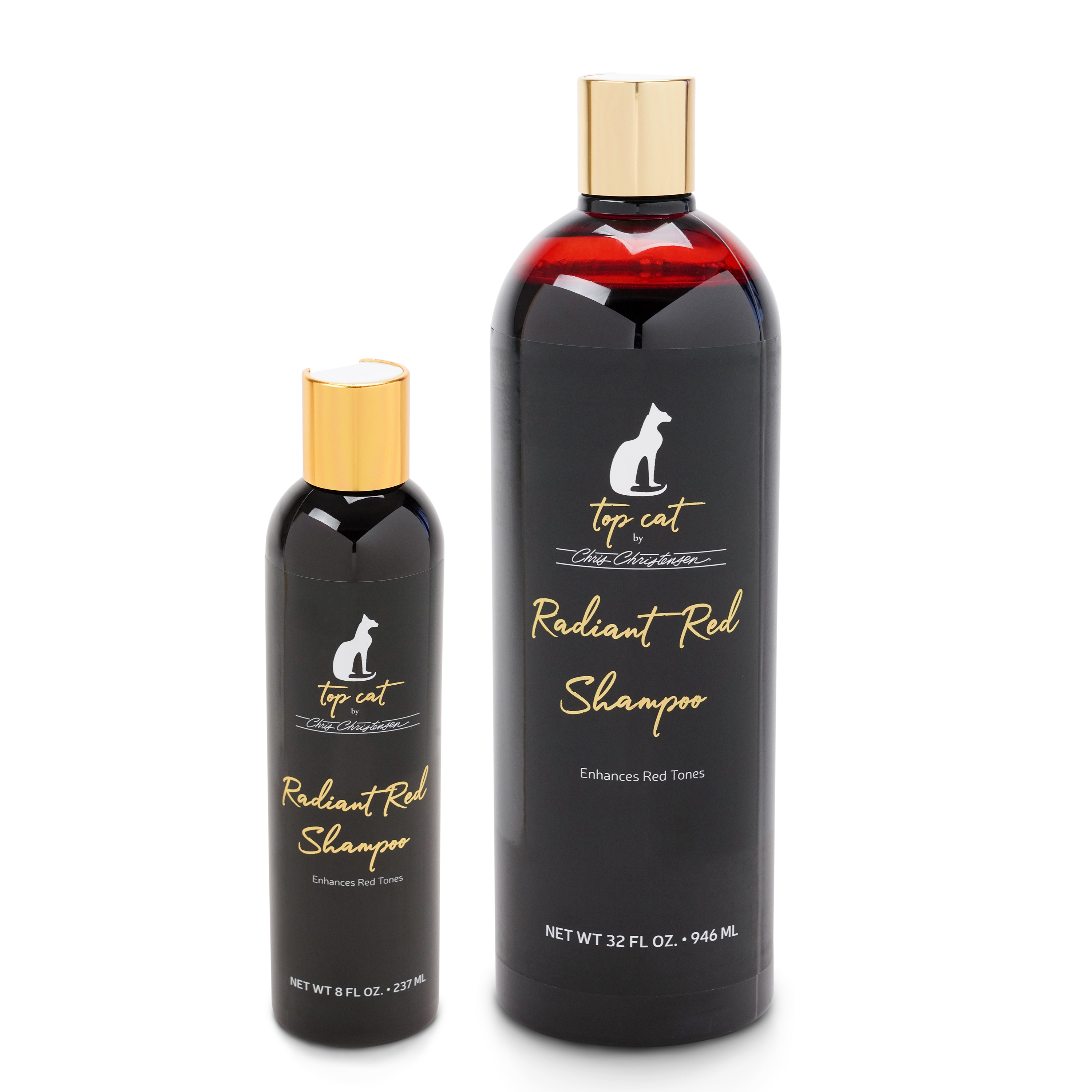 Шампунь для шерсти красных оттенков  Top Cat Radiant Red Shampoo 
