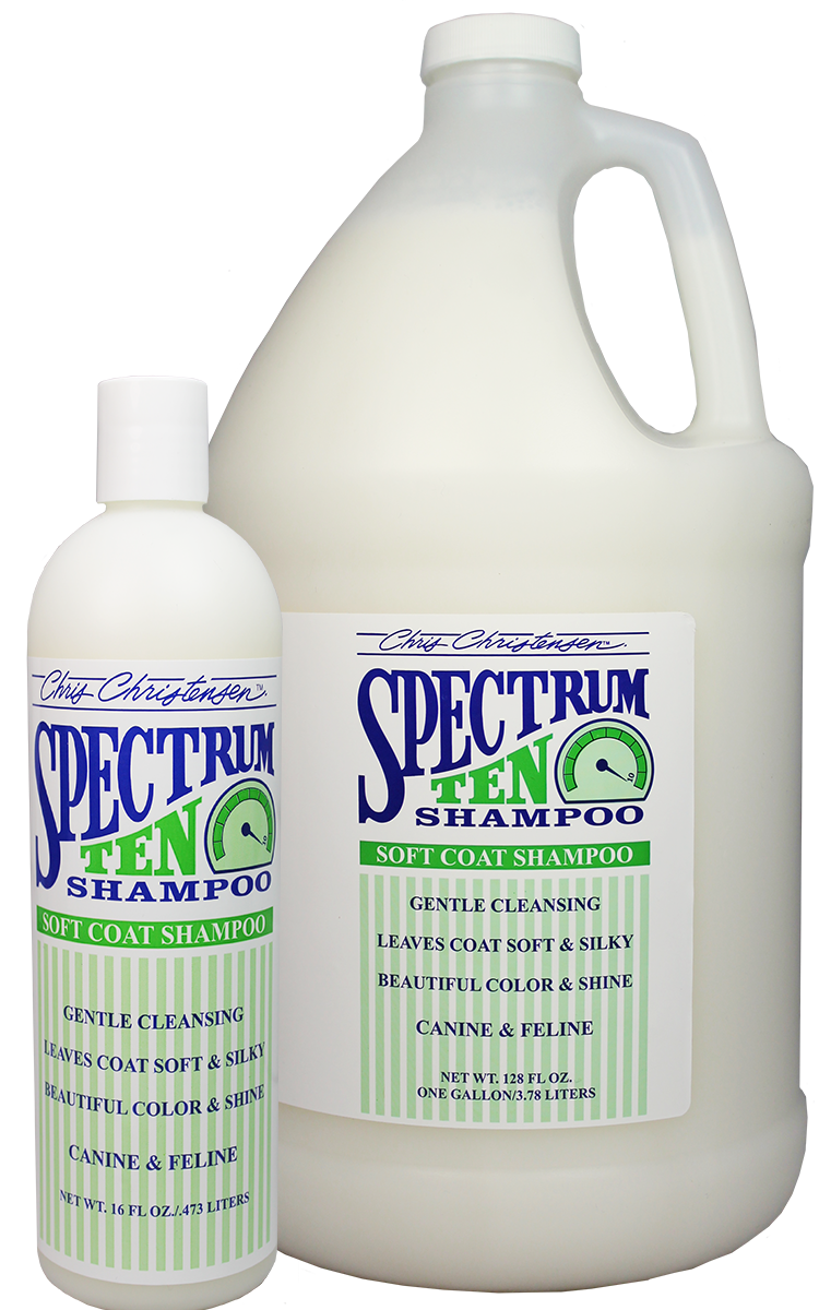 Шампунь для длинной шерсти Spectrum Ten Soft & Smooth Coat Shampoo 