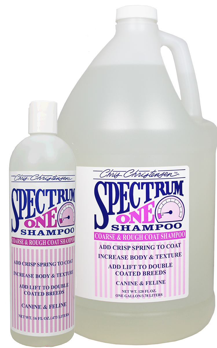 Шампунь для объемной или жесткой шерсти Spectrum One Coarse & Rough Coat Shampoo 